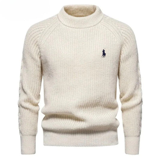 Katoenen crewneck trui