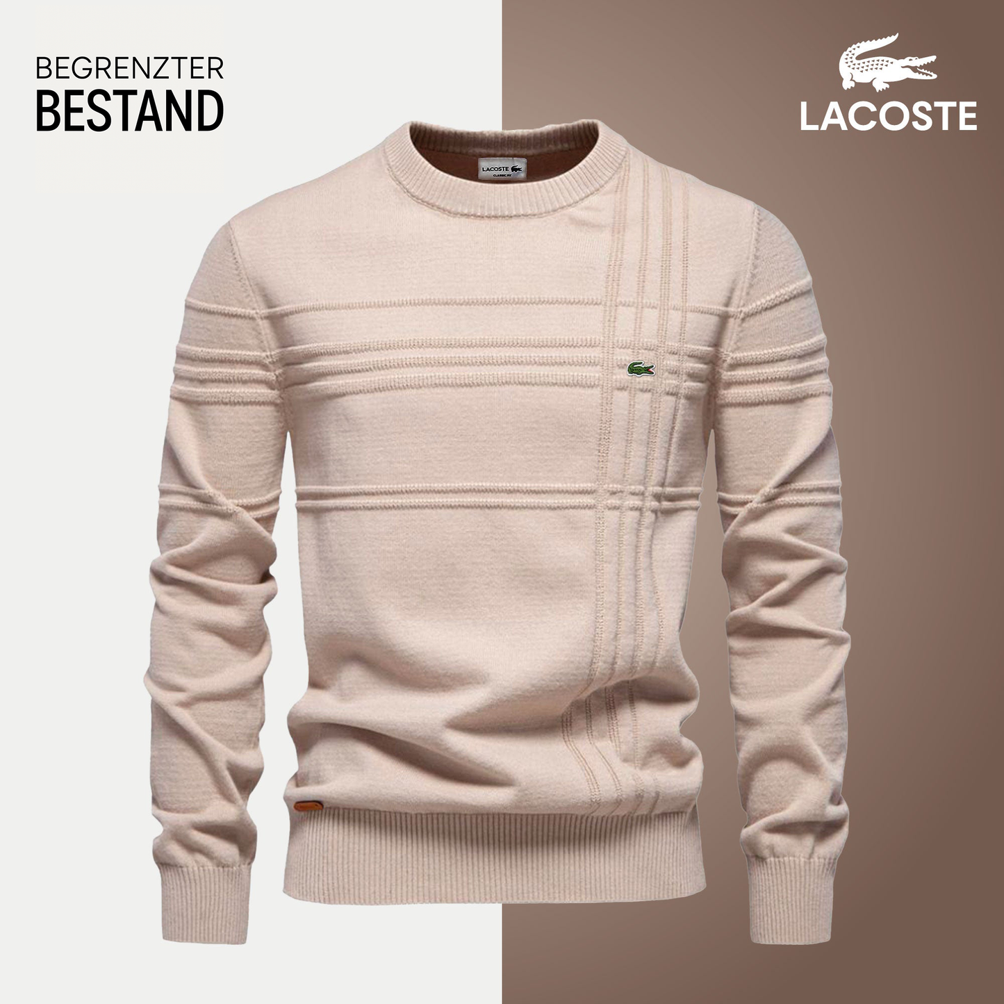 Strukturierter Herrenpullover LC™ (LAGERRÄUMUNG)